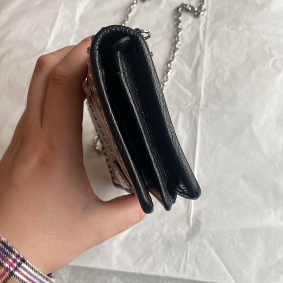 Brighton Pretty Tough "Rockmore" Python Leather Cross-Body Wallet - Picture 12 of 15